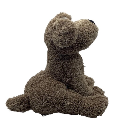 Commonwealth 2000 Brown Plush Puppy Dog Toy Stuffed Animal Sitting 8" Y2K - Picture 3 of 7